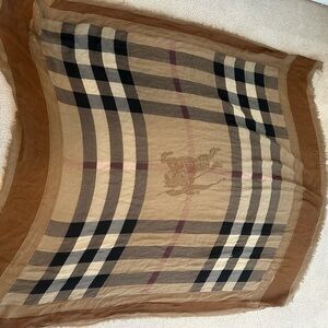 Burberry Haymarket scarf
